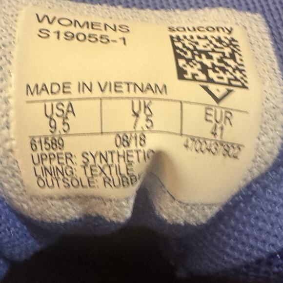 Saucony Spitfire 5 Womens 9.5 Track Spikes Cleats 7 Implements Purple Shoes Run - Picture 16 of 16